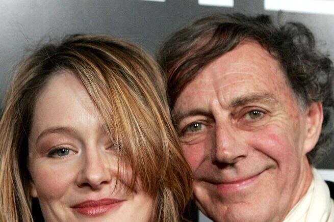 Actor Miranda Otto with her father, Barry, who pulled out
