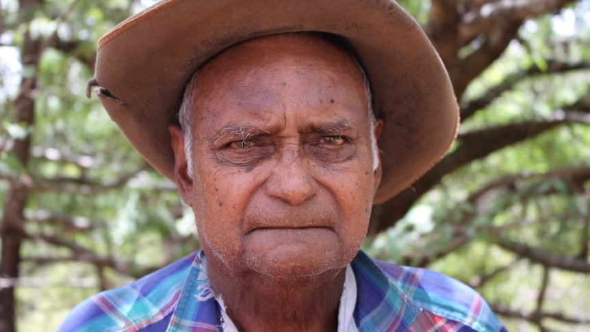 Old Aboriginal man