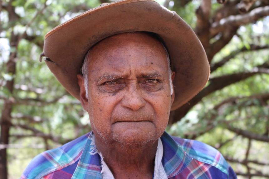 Old Aboriginal man