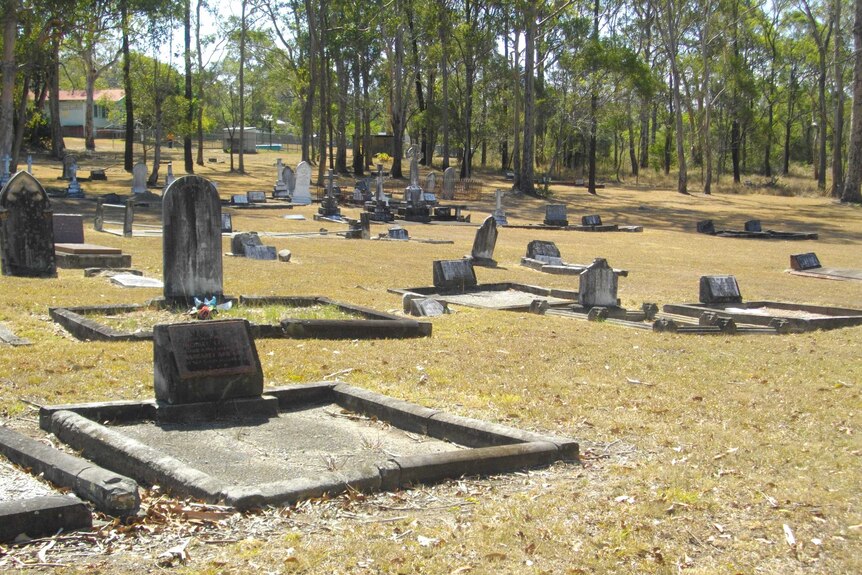 There are many unmarked graves at old cemeteries and burial sites across the Manning Valley, like this one.