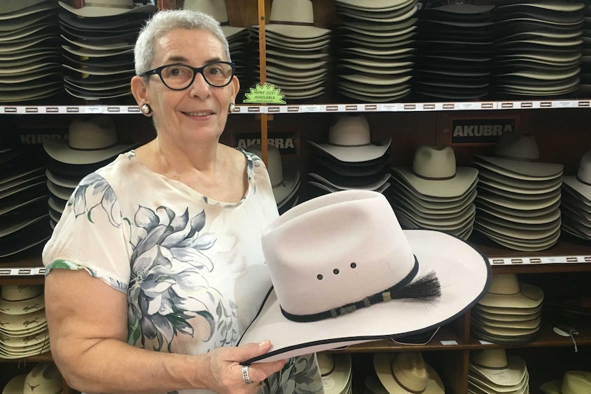 Catherine George has sold thousands of hats