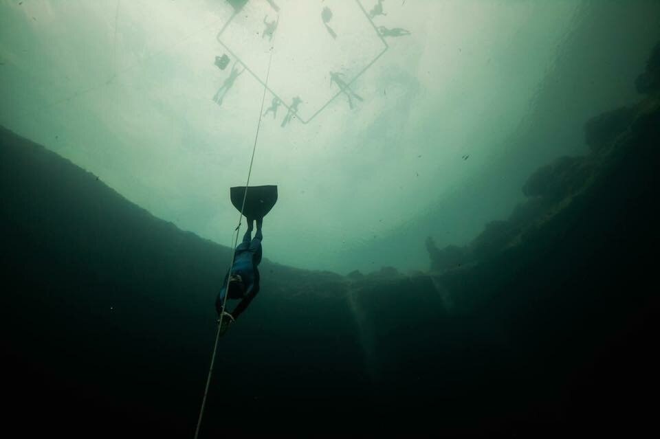 Australian Free Diving Record Holder Adam Stern Plunges Deep Into World Championships Abc News