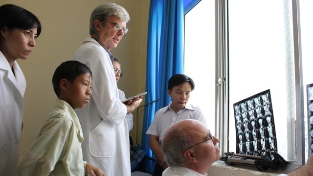 The MESCH team working in Vietnam.