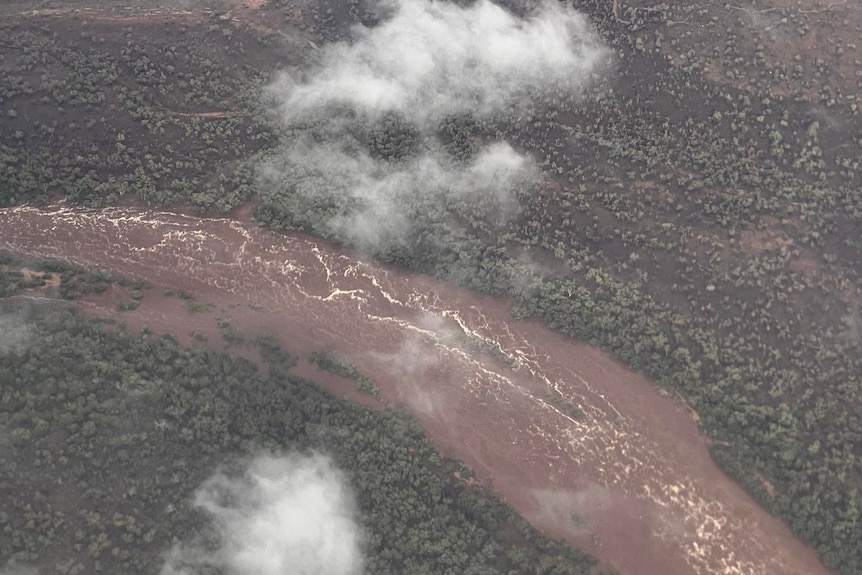 Fitzroy River flooding in 2022