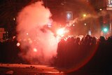 Serbs protest in Belgrade