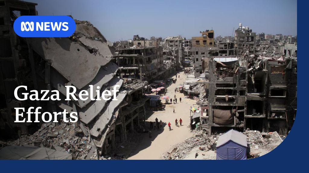 ABC given exclusive access to Jordanian aid operations in Gaza - ABC News