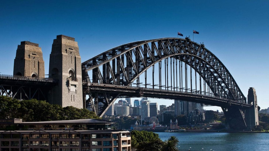 Sydney Harbour Bridge.