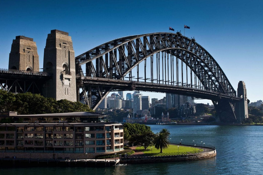 Sydney Harbour Bridge.