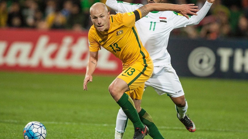 Socceroos midfielder Aaron Mooy