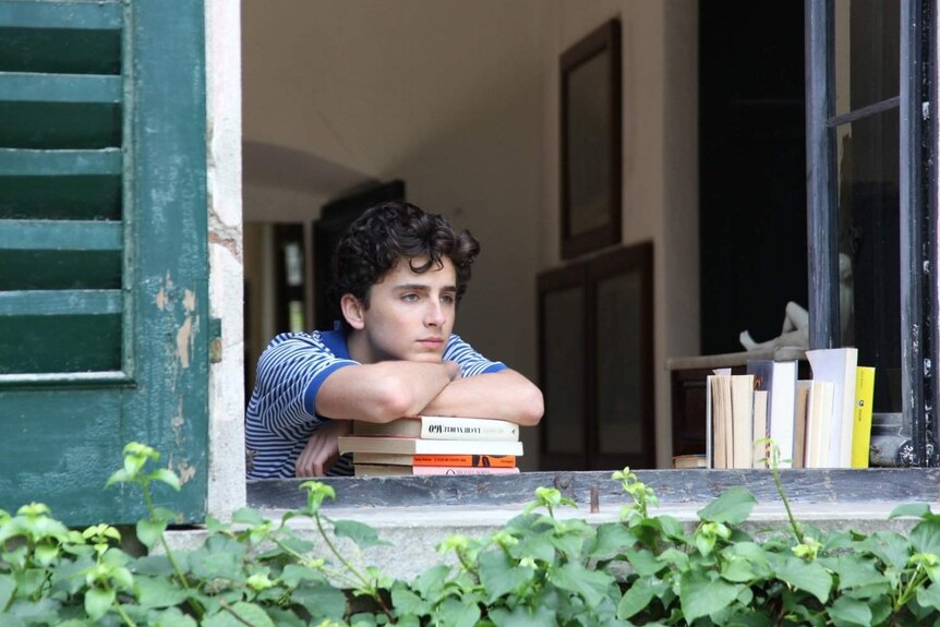 Timothee Chalamet in the film, Call Me By Your Name.