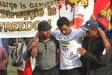 Tamil community hunger strike protester Sutha Thanabalasingam