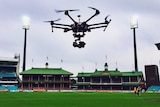 Drone image at MCG
