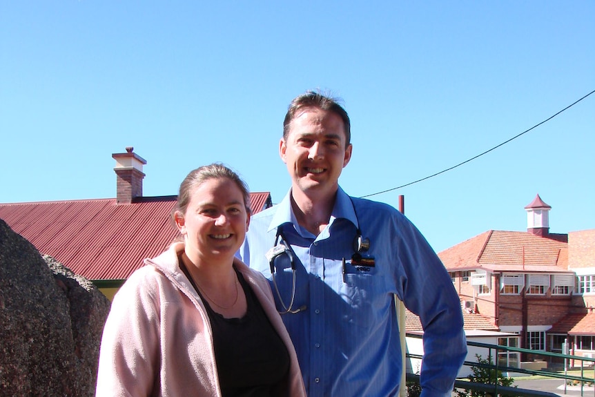 Dan and Cathy Halliday in Stanthorpe