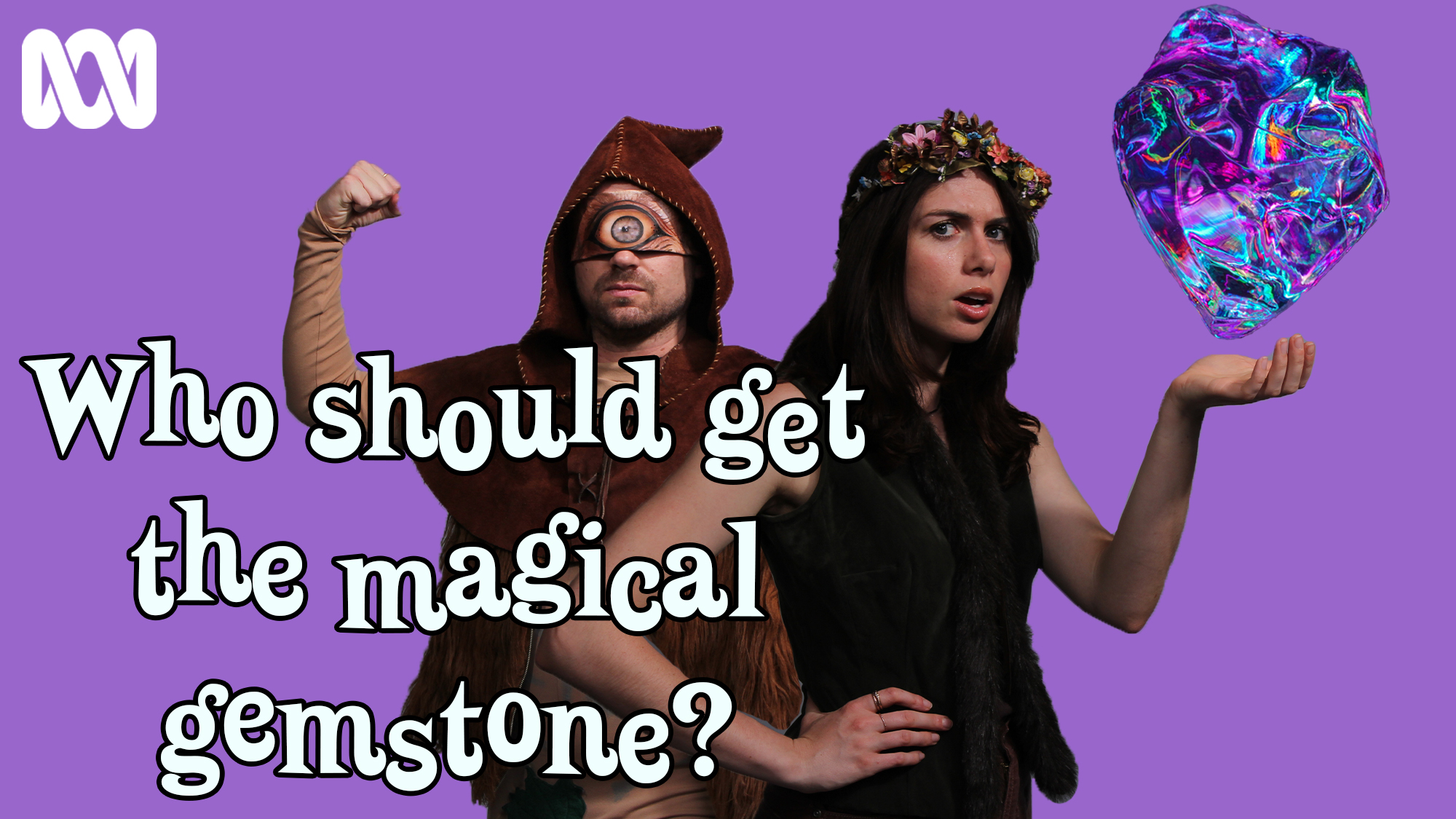 Who should get the magical gemstone? A tale of elves, fairies and justice