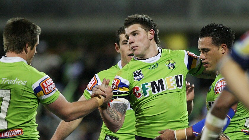 Josh Dugan leads the Raiders charge into finals contention.