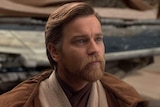 Obi-Wan Kenobi in a still frame from Star Wars Episode III: Revenge of the Sith