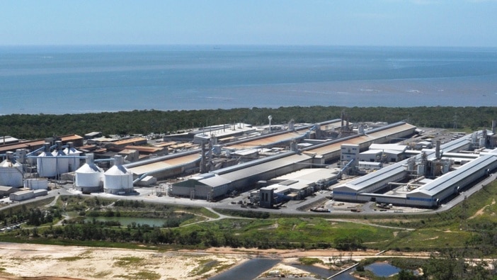 Boyne Smelter in Gladstone