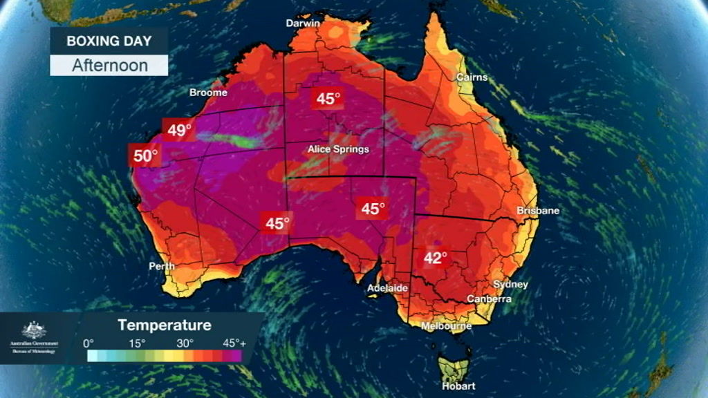 BOM Warns Australians To Expect 'extreme Heatwaves' After Christmas ...