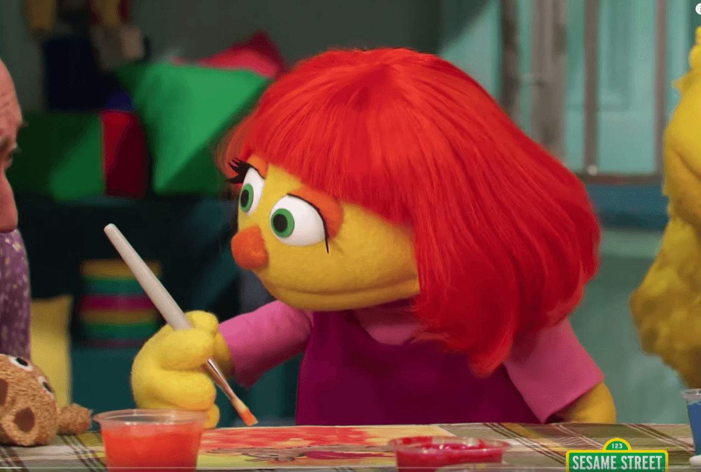 Sesame Street's Julia and moving autism on TV beyond the genius