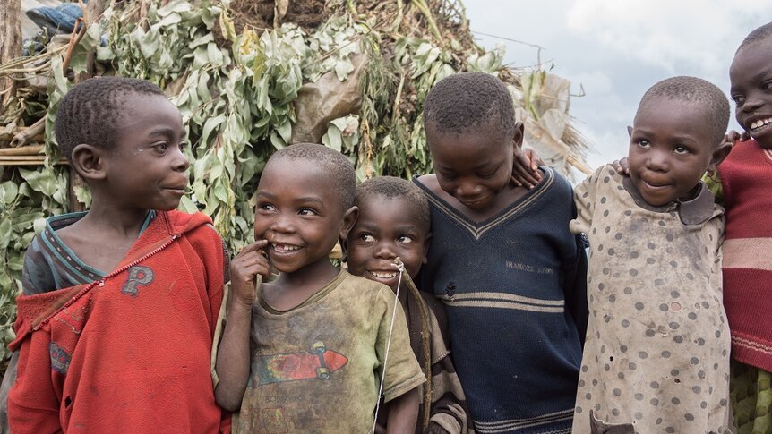 Batwa children in Uganda