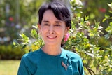 Myanmar opposition leader and democracy campaigner, Aung San Suu Kyi.