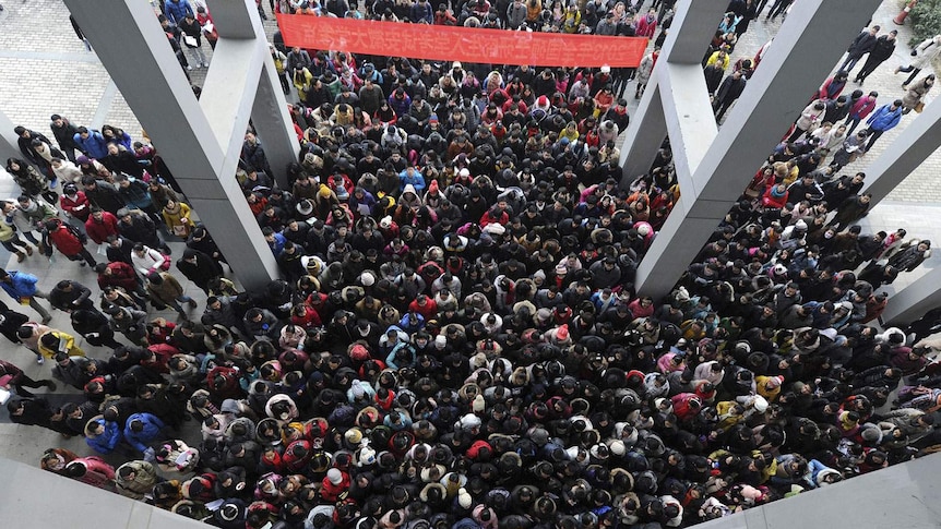 China crowd