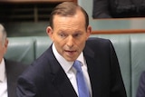 Tony Abbott in question time