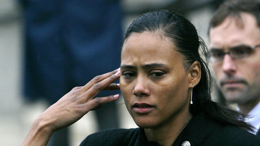 Disgraced sprinter Marion Jones. (Jeff Zelevansky: Reuters)