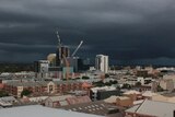 Black skies over Adelaide