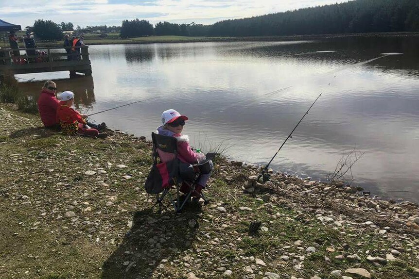A new trout season kicks in at Taylor's Dam in Latrobe