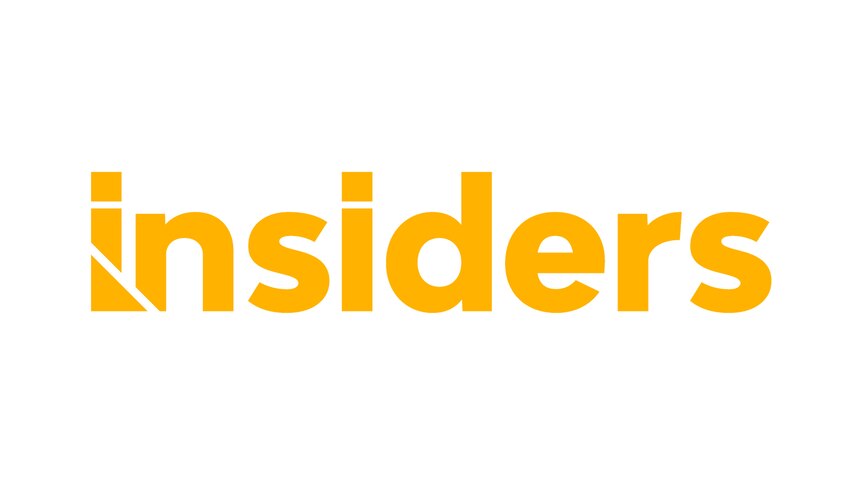 The Insiders logo, yellow on white.