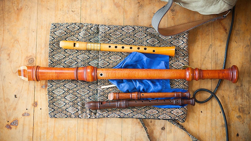 Some of Genevieve Lacey's recorders
