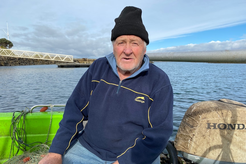 Northern Tasmanian fisherman Gary Phegan