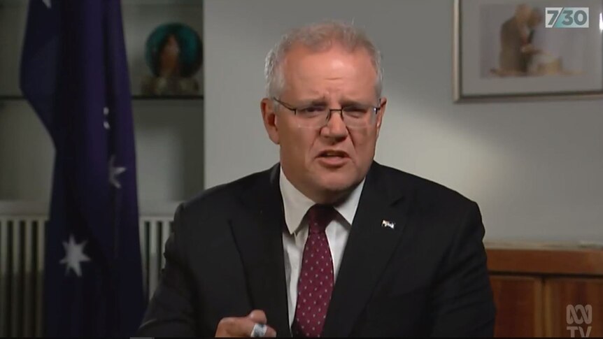 Scott Morrison speaks with Leigh Sales