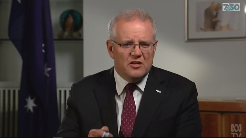 Scott Morrison speaks with Leigh Sales