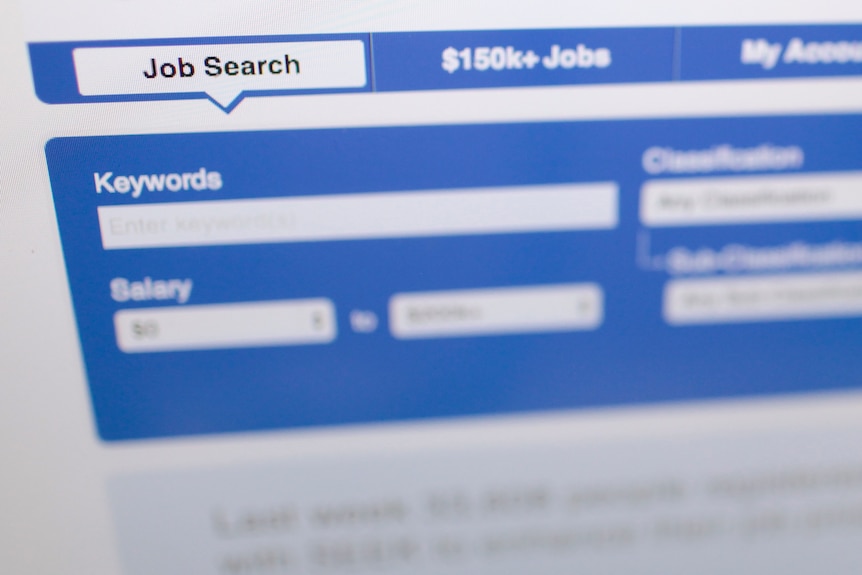A search box for a careers website.