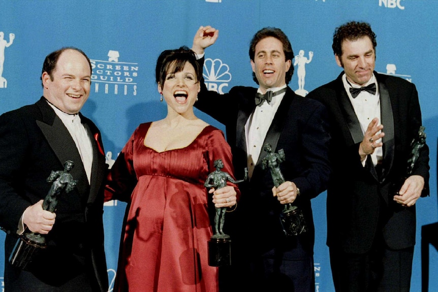 Seinfeld cast pictured in 1997