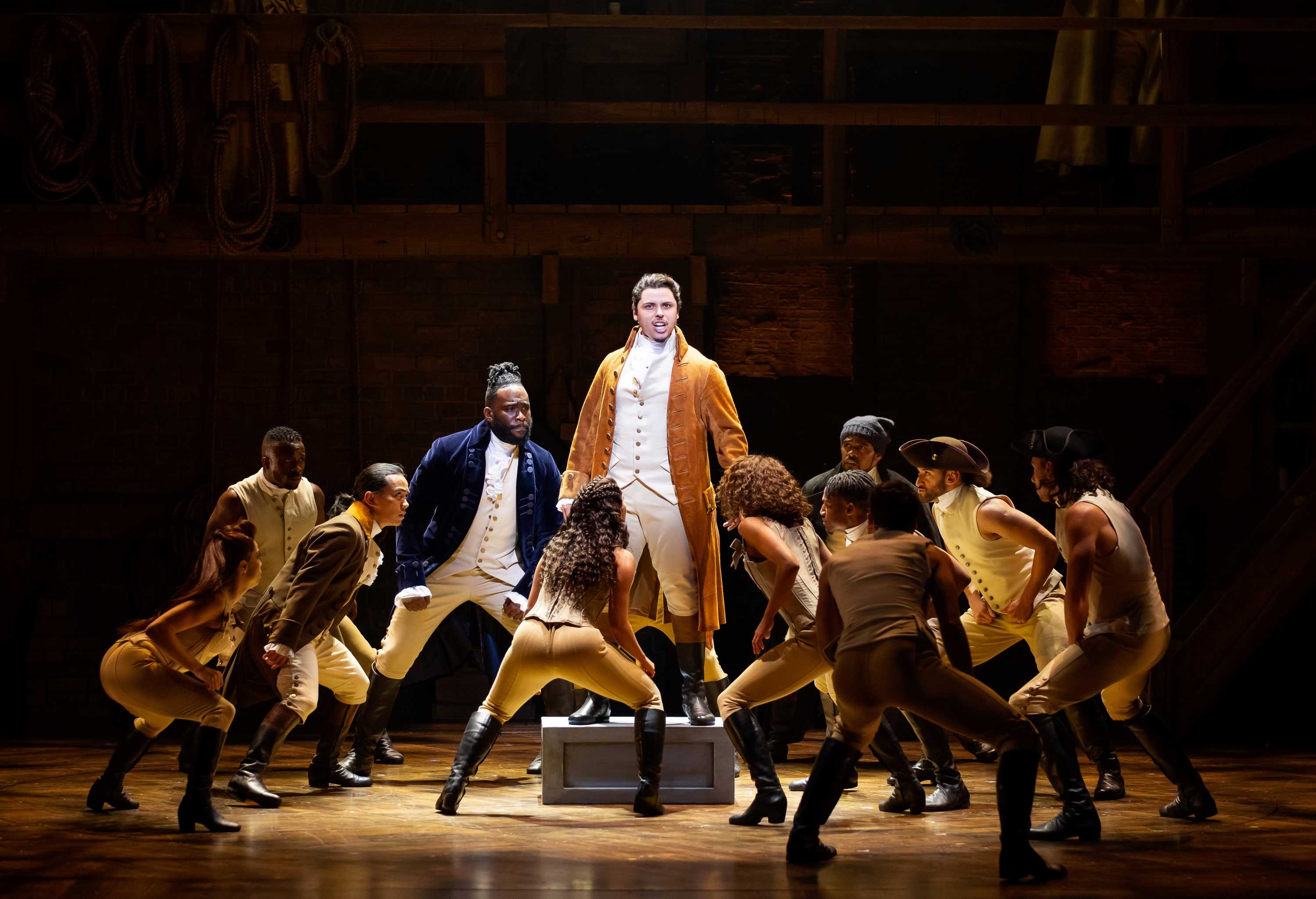 the story of hamilton the play