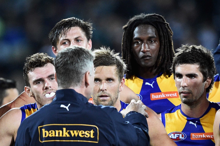 Embrace the nerves ... The Eagles will contest their first grand final since 2006