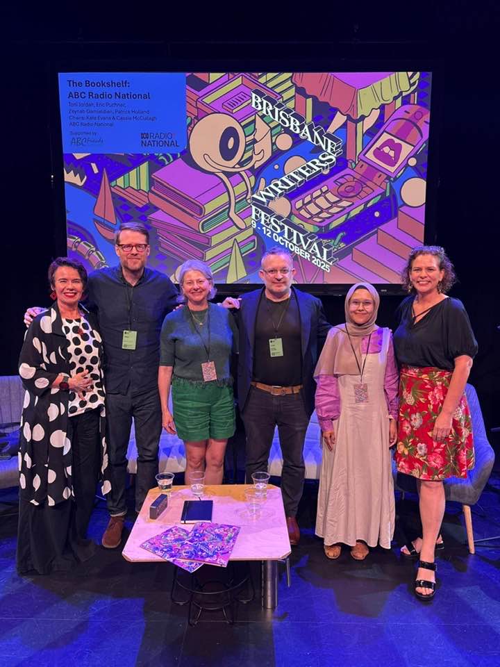 Brisbane Writers Festival: Eric Puchner, Toni Jordan, Patrick Holland, Zeynab Gamieldien