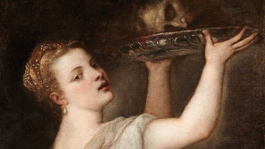 Salome with head of John the Baptist by Titian