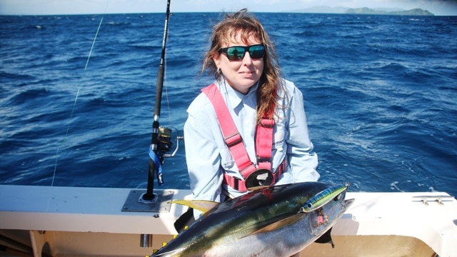 Cynthia Stevens has become the first woman in the world to hook an IGFA royal slam