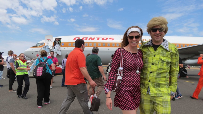 Retro Roo flight raises money for Queensland drought