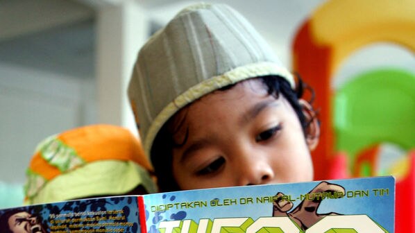 The publisher says the comic book will appeal to young Indonesians, who increasingly enjoy Western-style media.