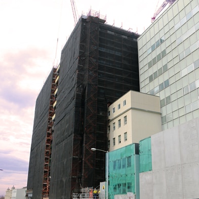 Royal Hobart Hospital construction