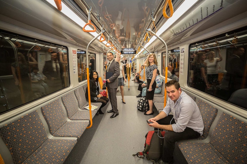 NSW North West Rail Link driverless train model