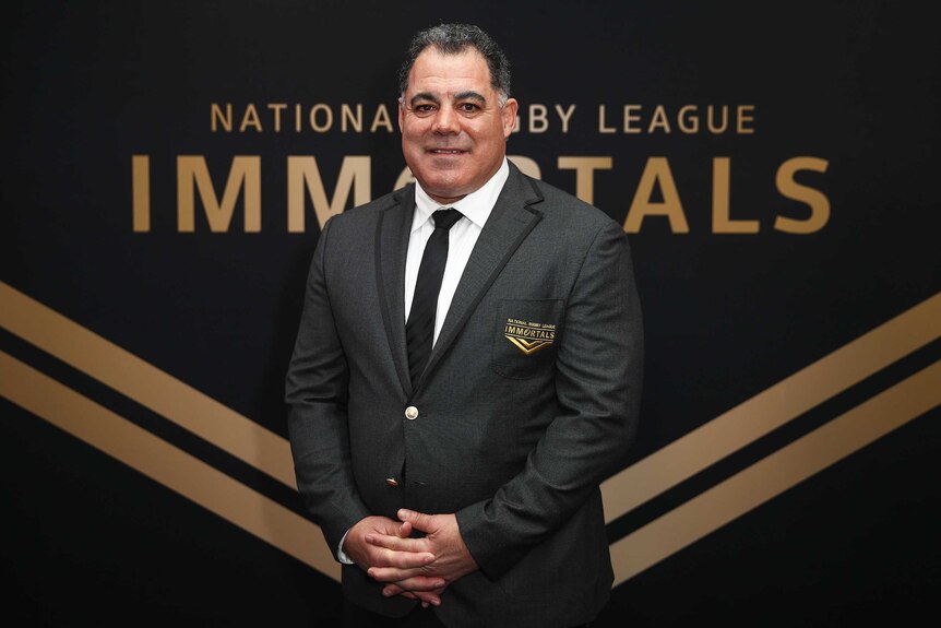 The 13th Immortal and current national team coach, Mal Meninga