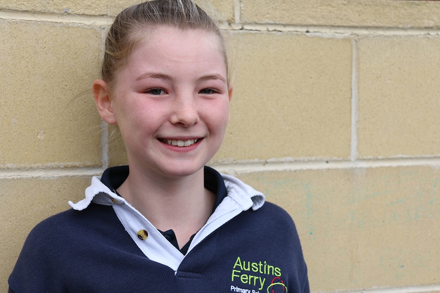 Ella Alexander, student at Austins Ferry Primary School.