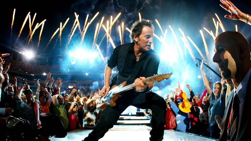 Bruce shows he's still got it as he rocks the crowd, and I can't wait to see him.