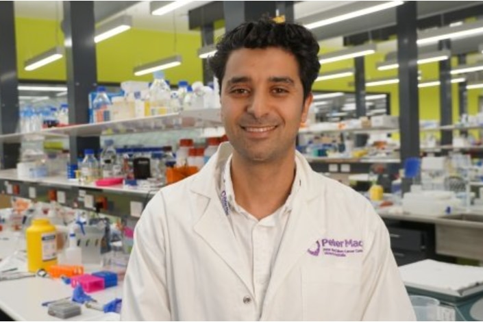 Dr Mohamed Fareh from the Peter MacCallum Cancer Centre helped to develop the 'gene-editing treatment technology. 